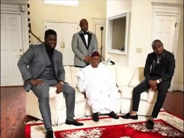 Video: Davido Celebrates His Father